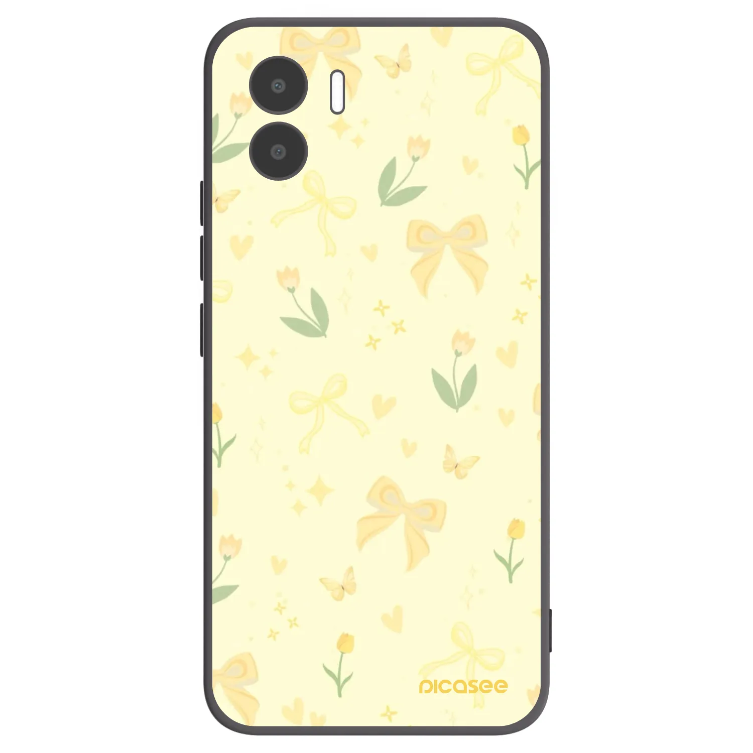 Picasee silikónový čierny obal pre Xiaomi Redmi A2 - Honey Blossom