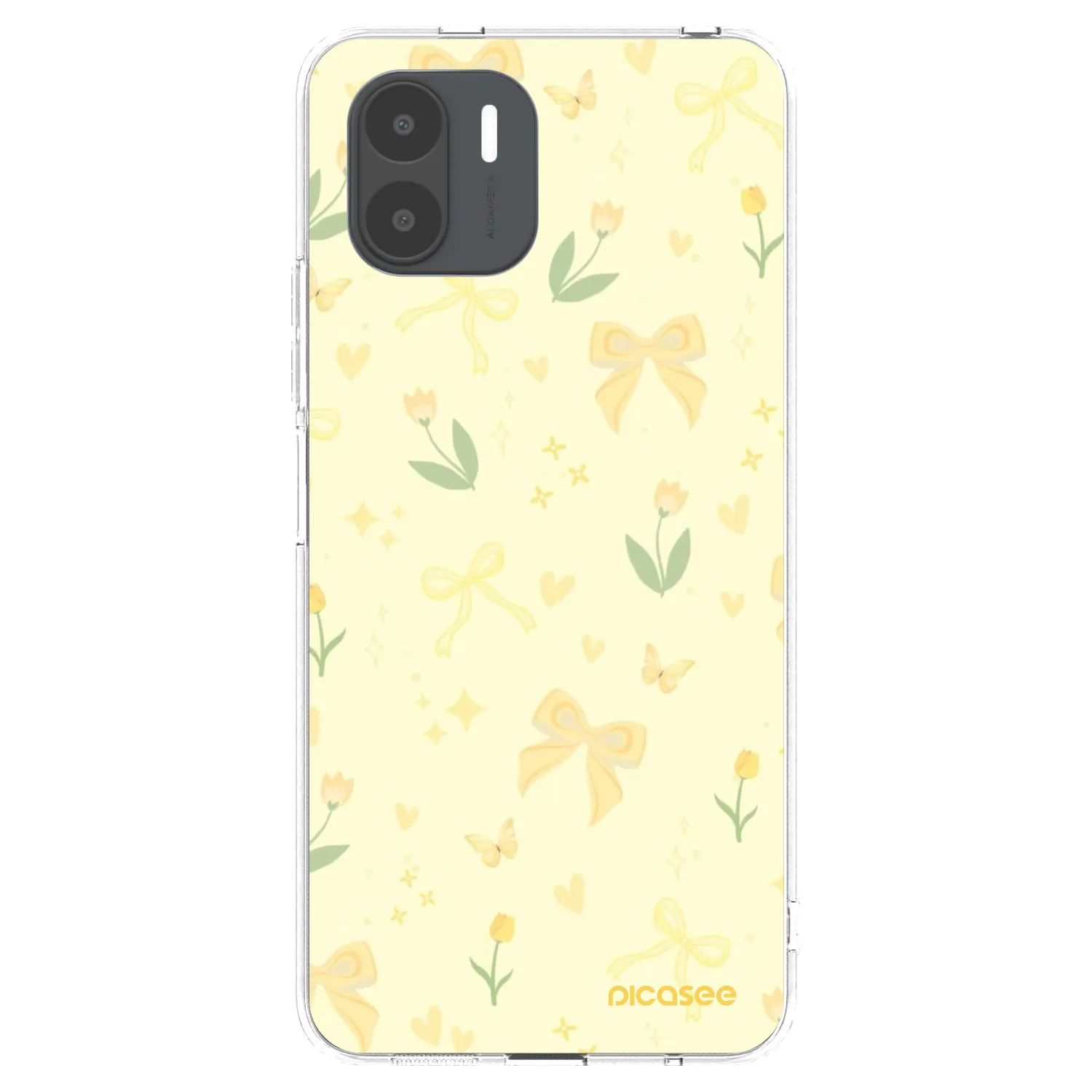 Picasee silikónový prehľadný obal pre Xiaomi Redmi A2 - Honey Blossom