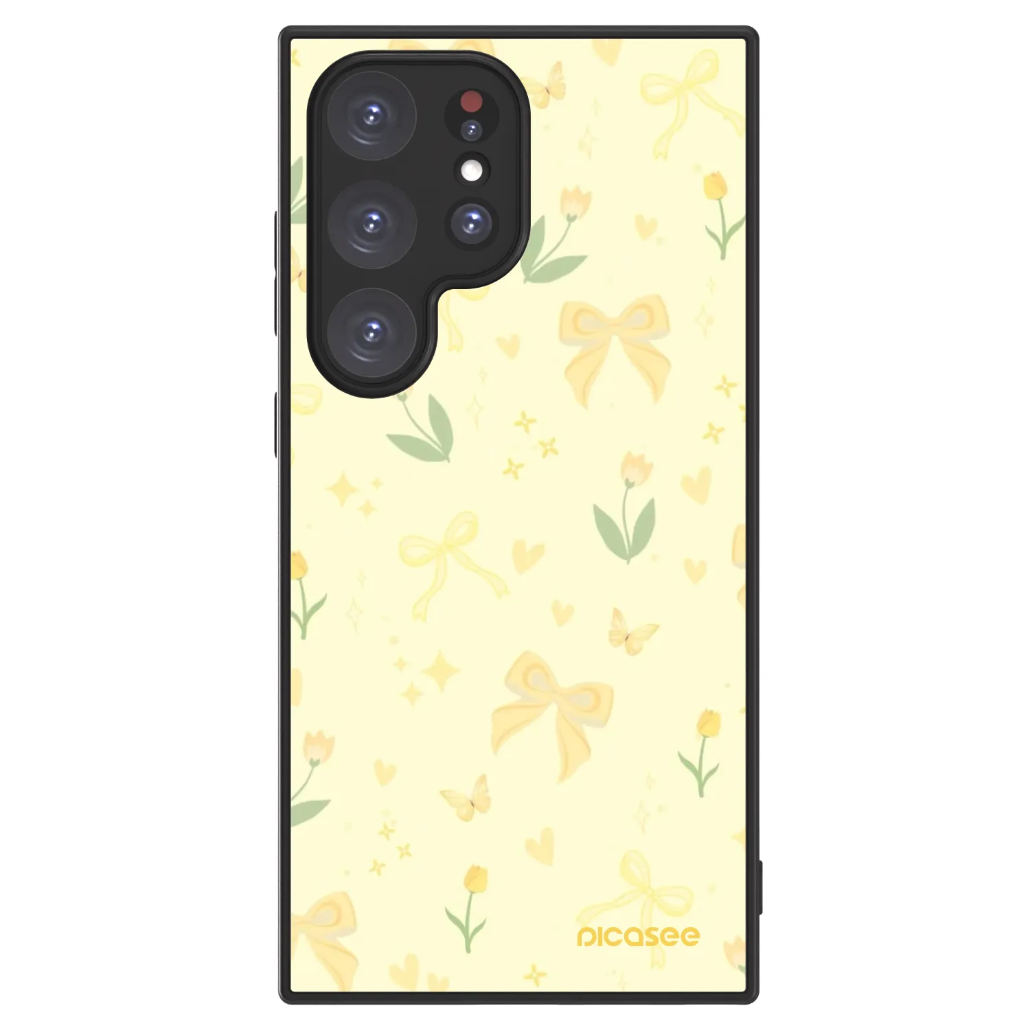 Picasee ULTIMATE CASE PowerShare pro Samsung Galaxy S24 Ultra S928B 5G - Honey Blossom