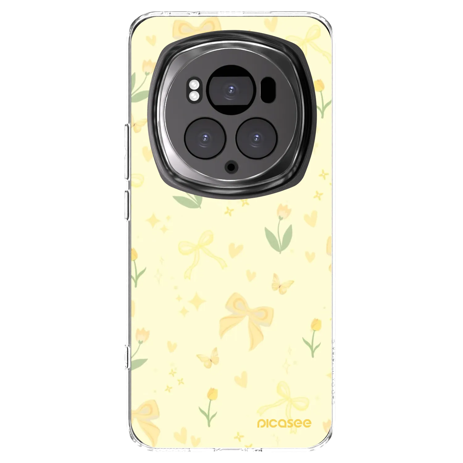 Picasee silikónový prehľadný obal pre Honor Magic6 Pro - Honey Blossom