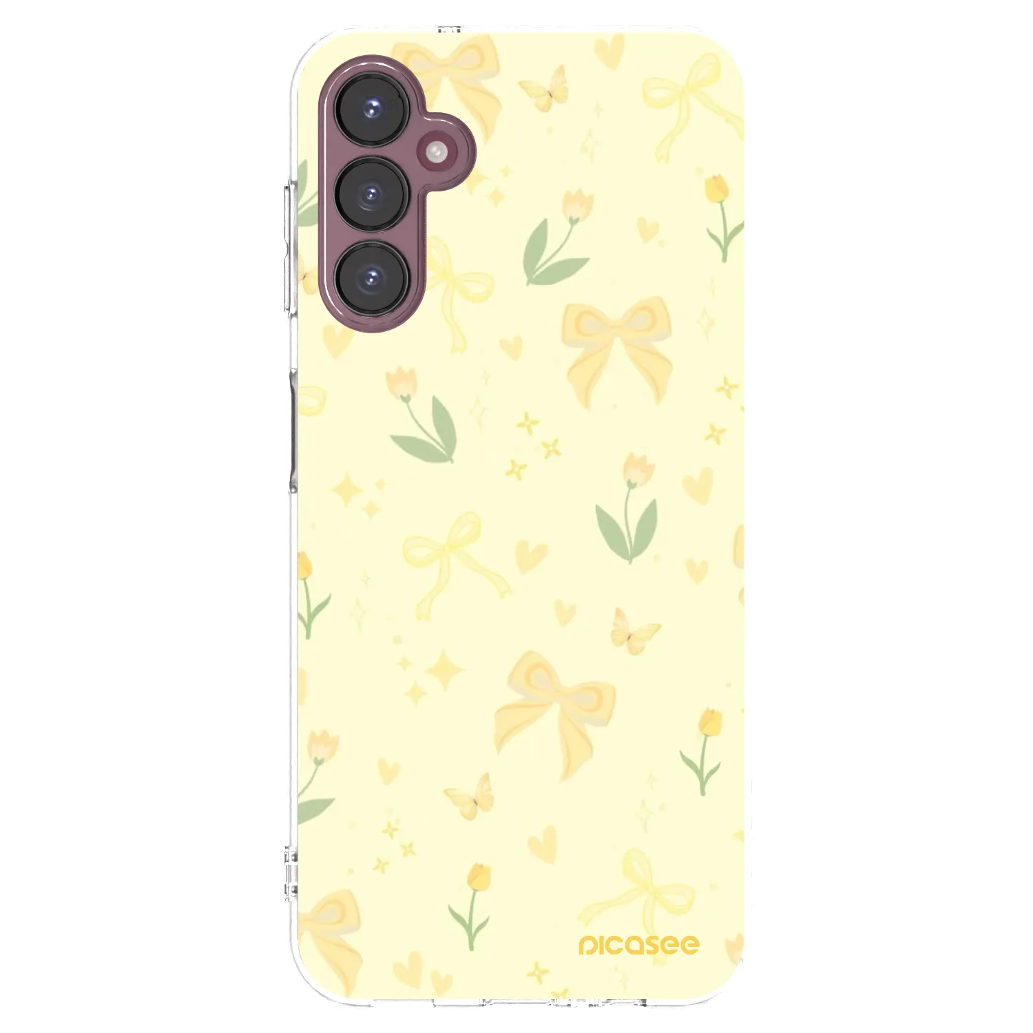 Picasee silikónový prehľadný obal pre Samsung Galaxy A05s A057G - Honey Blossom