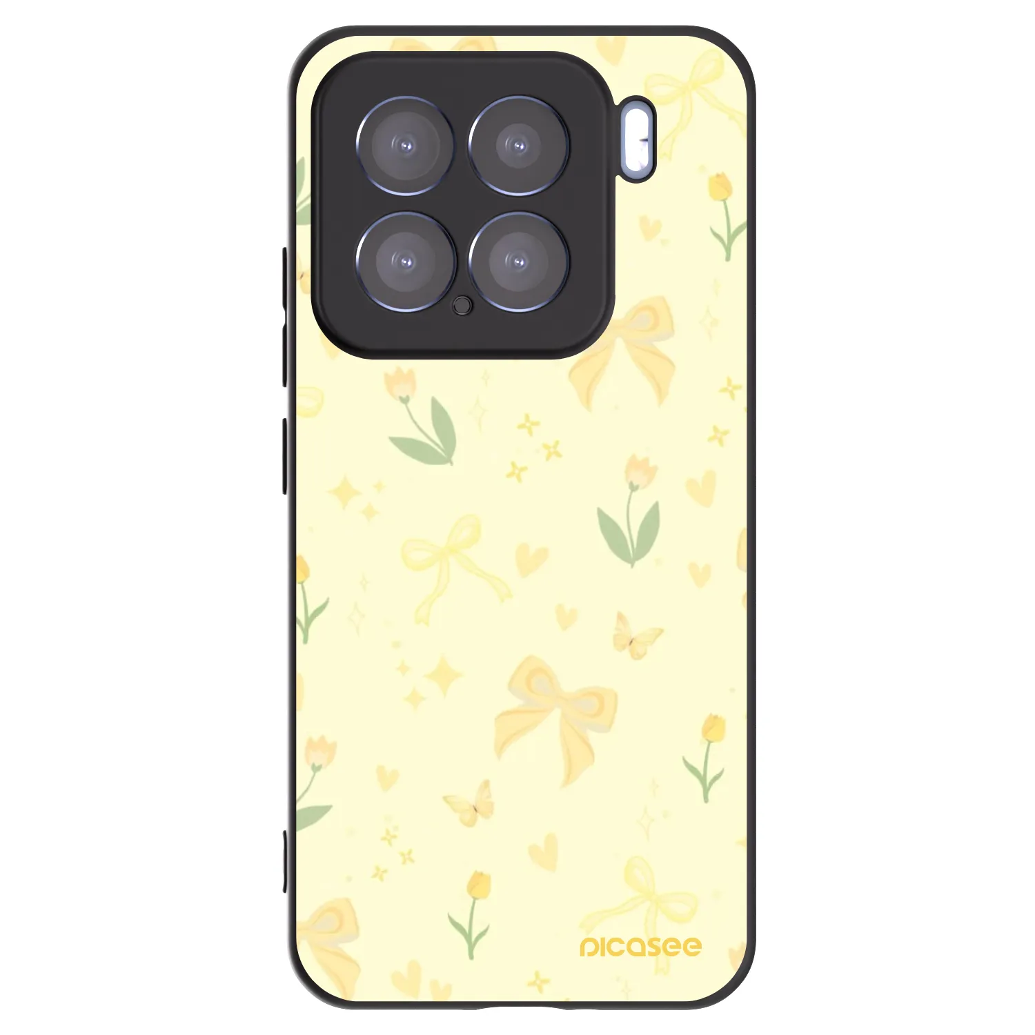 Picasee silikónový čierny obal pre Xiaomi 15 - Honey Blossom