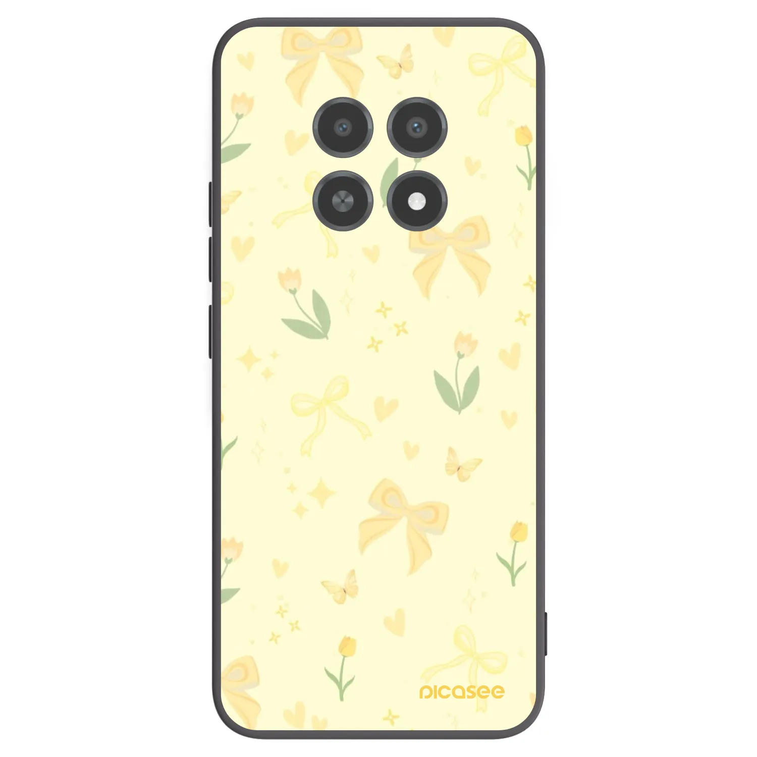 Picasee silikónový čierny obal pre Realme 12X - Honey Blossom