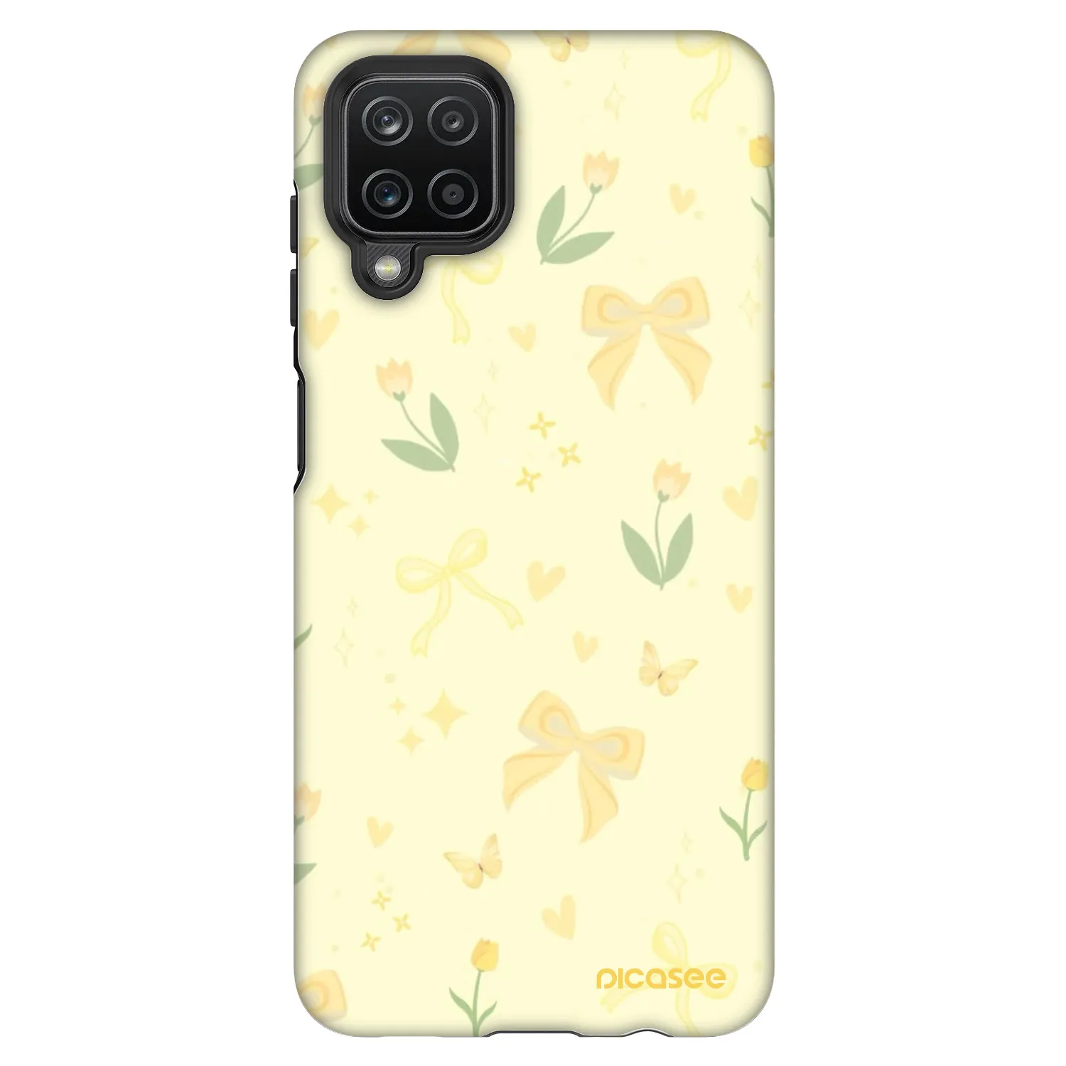 Picasee Fashion Case pre Samsung Galaxy A12 A125F - Honey Blossom
