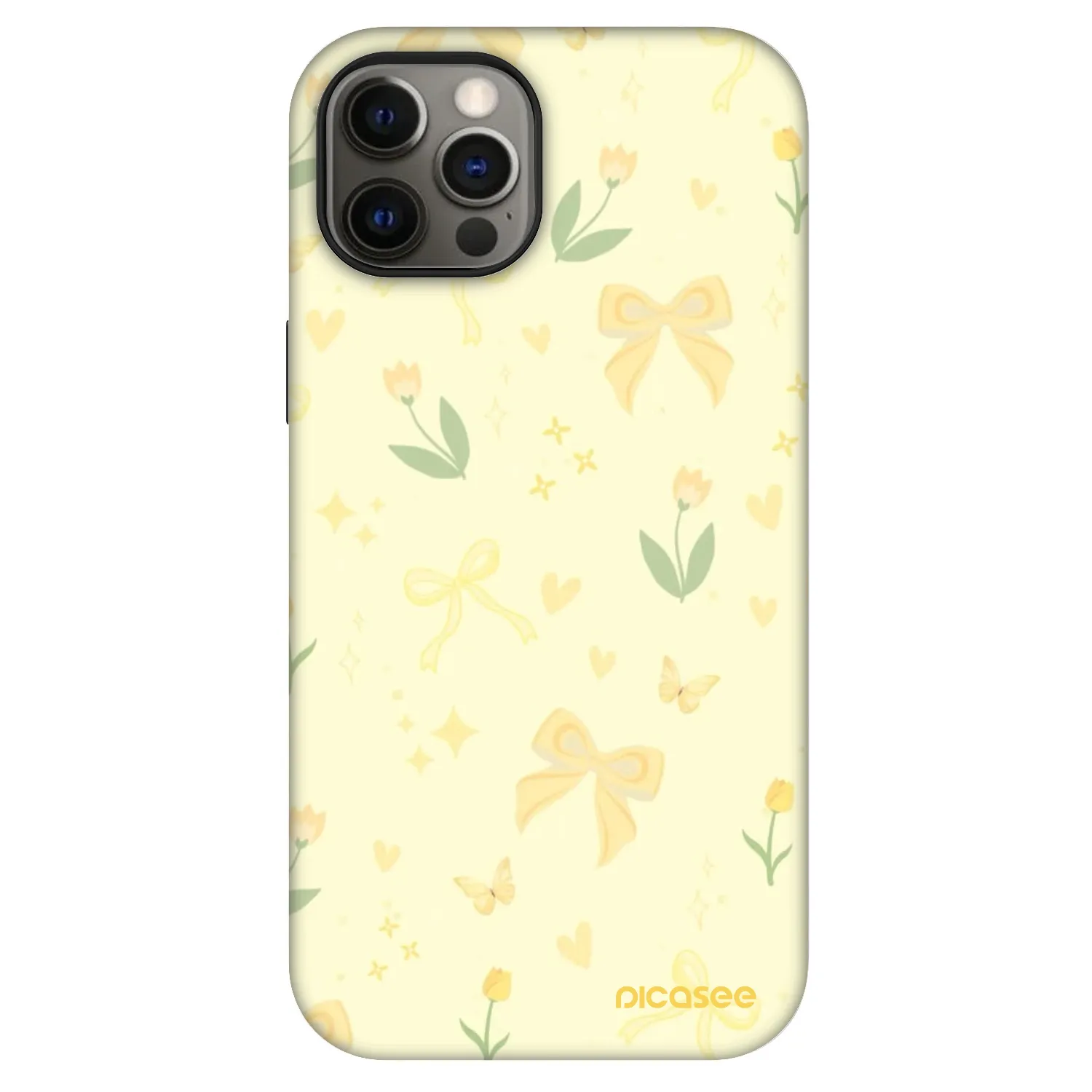 Picasee Fashion Case MagSafe pre Apple iPhone 12 Pro - Honey Blossom
