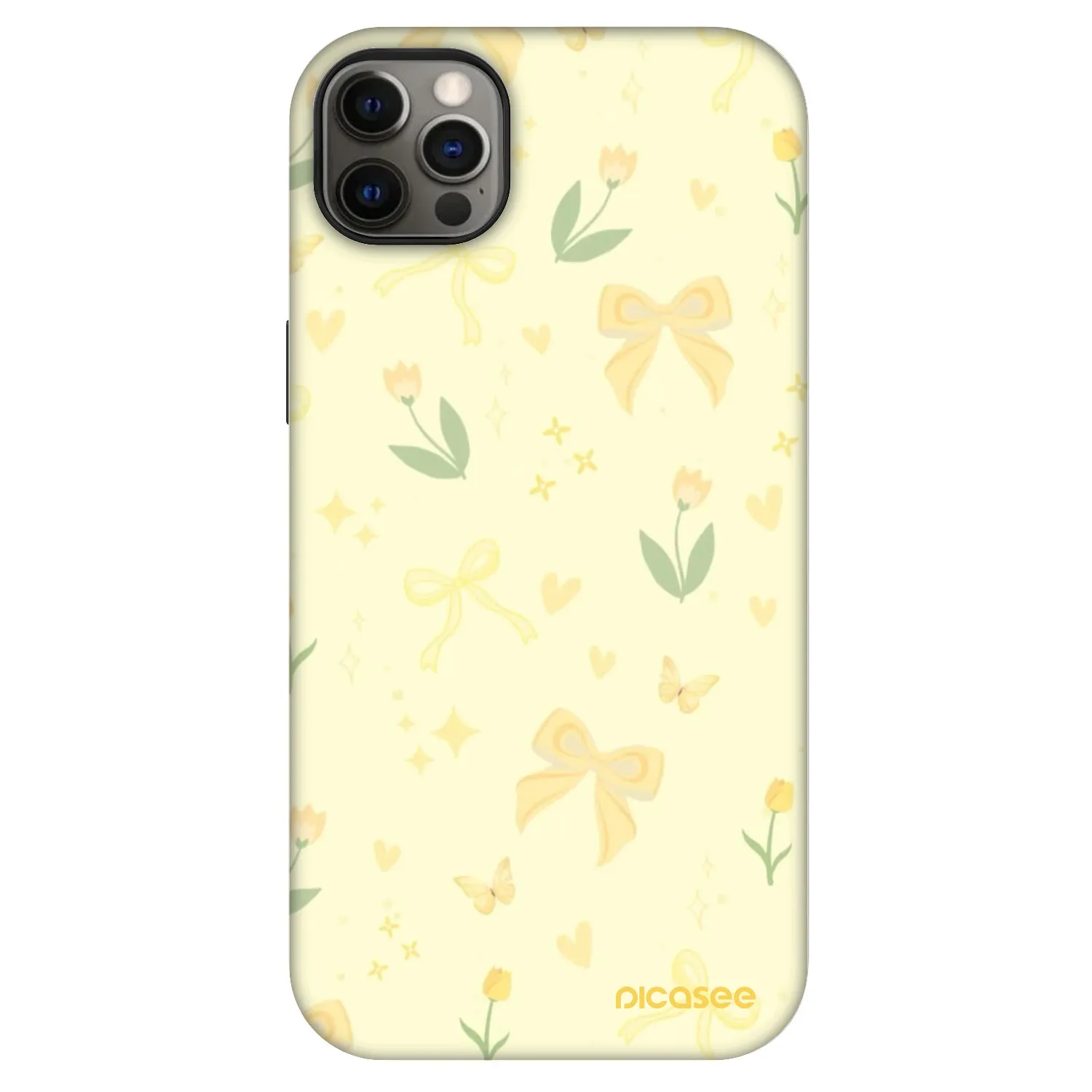 Picasee Fashion Case MagSafe pre Apple iPhone 12 Pro Max - Honey Blossom