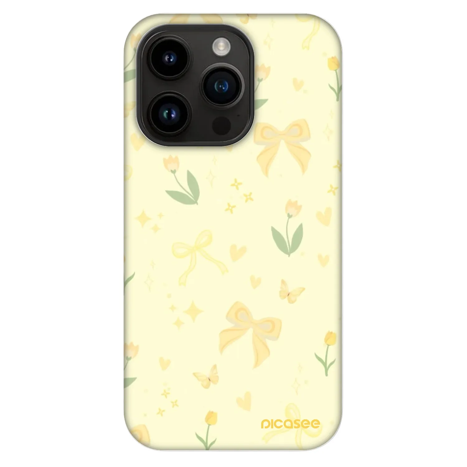 Picasee Fashion Case MagSafe pre Apple iPhone 14 Pro - Honey Blossom