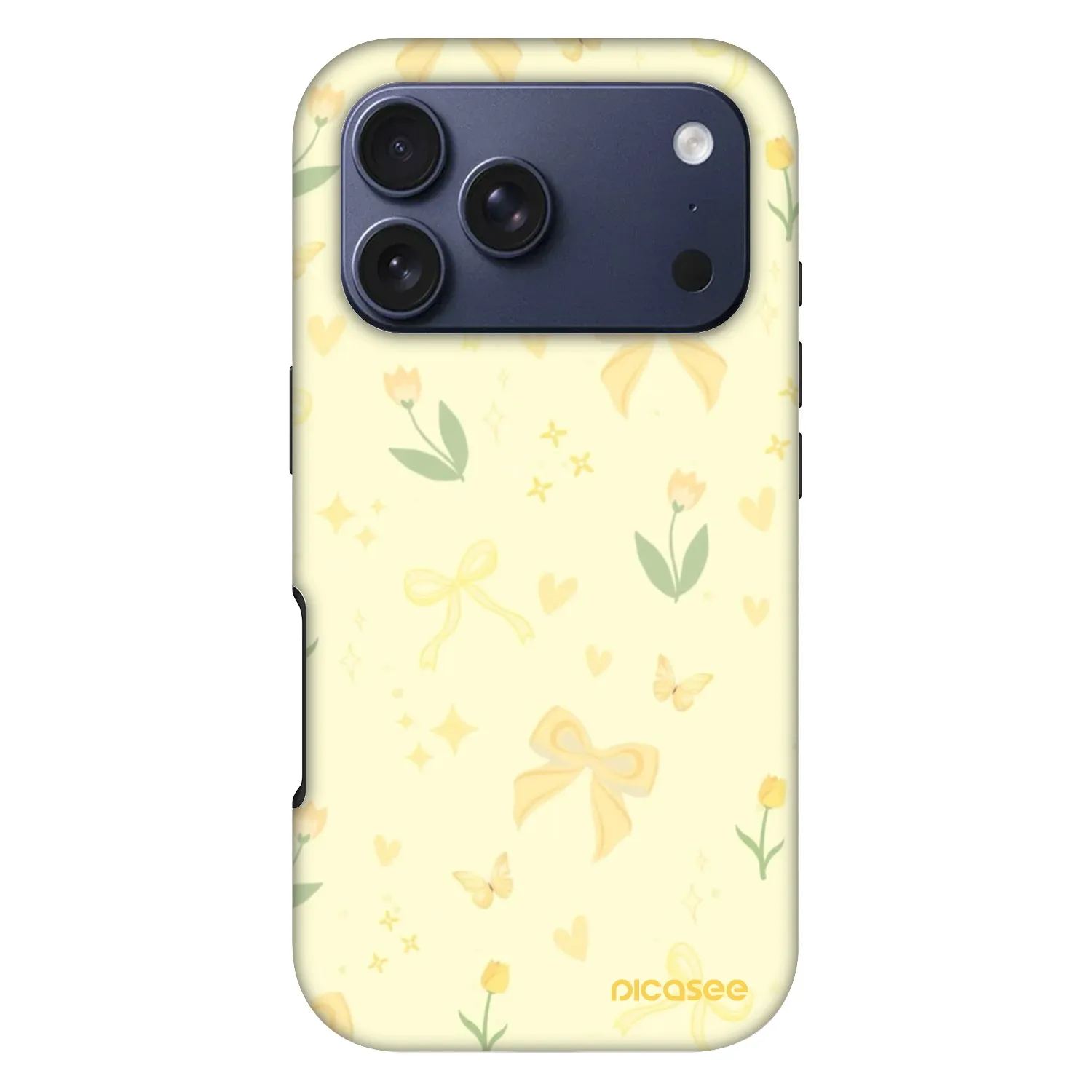 Picasee Fashion Case MagSafe pre Apple iPhone 17 Pro - Honey Blossom