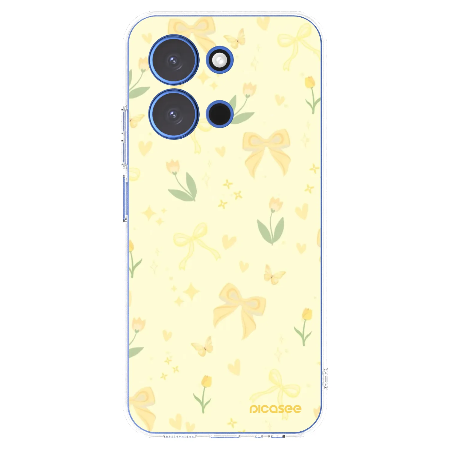 Picasee silikónový prehľadný obal pre Xiaomi Redmi 15C 4G - Honey Blossom
