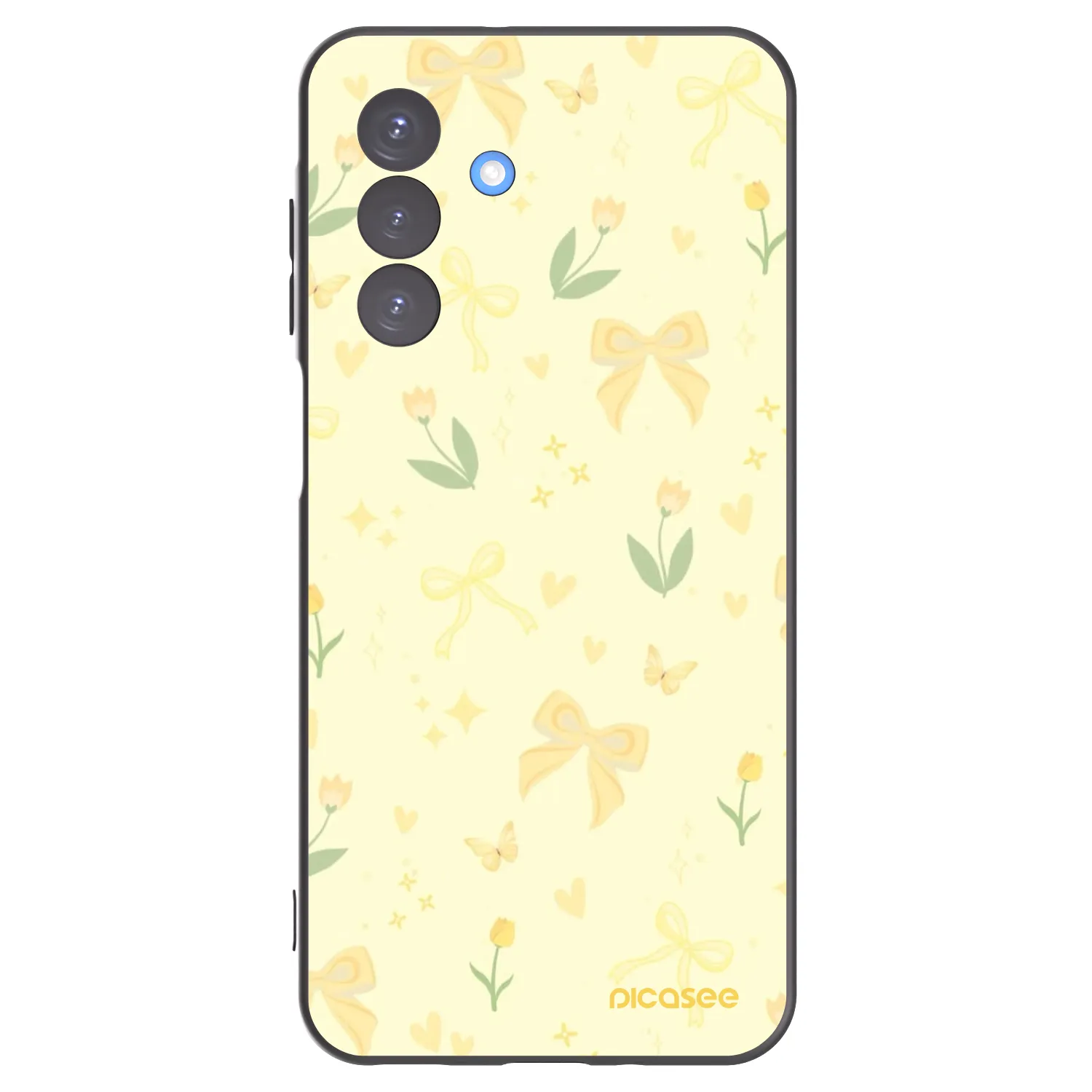 Picasee silikónový čierny obal pre Samsung Galaxy A17 5G - Honey Blossom