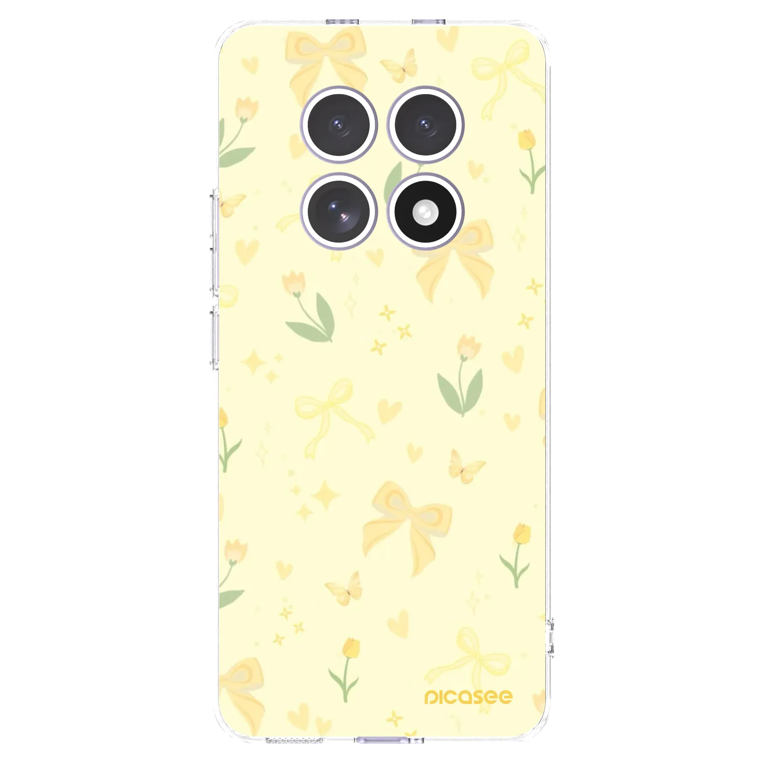 Picasee silikónový prehľadný obal pre Xiaomi Redmi Note 15 - Honey Blossom