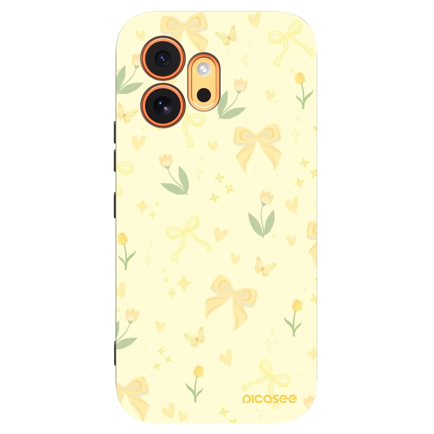 Picasee silikónový čierny obal pre Honor 600 - Honey Blossom