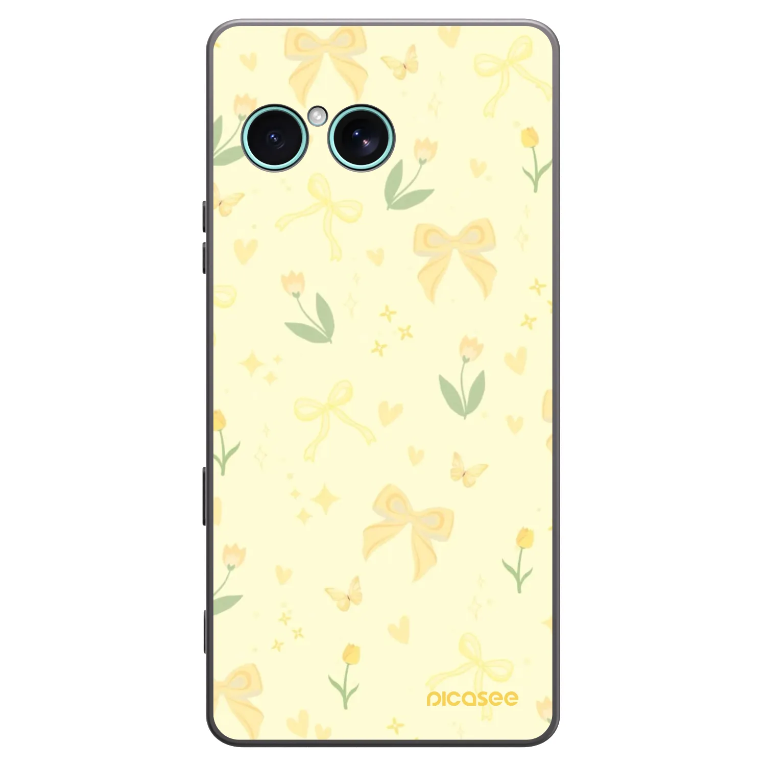 Picasee silikónový čierny obal pre Sony Xperia 10 VII - Honey Blossom