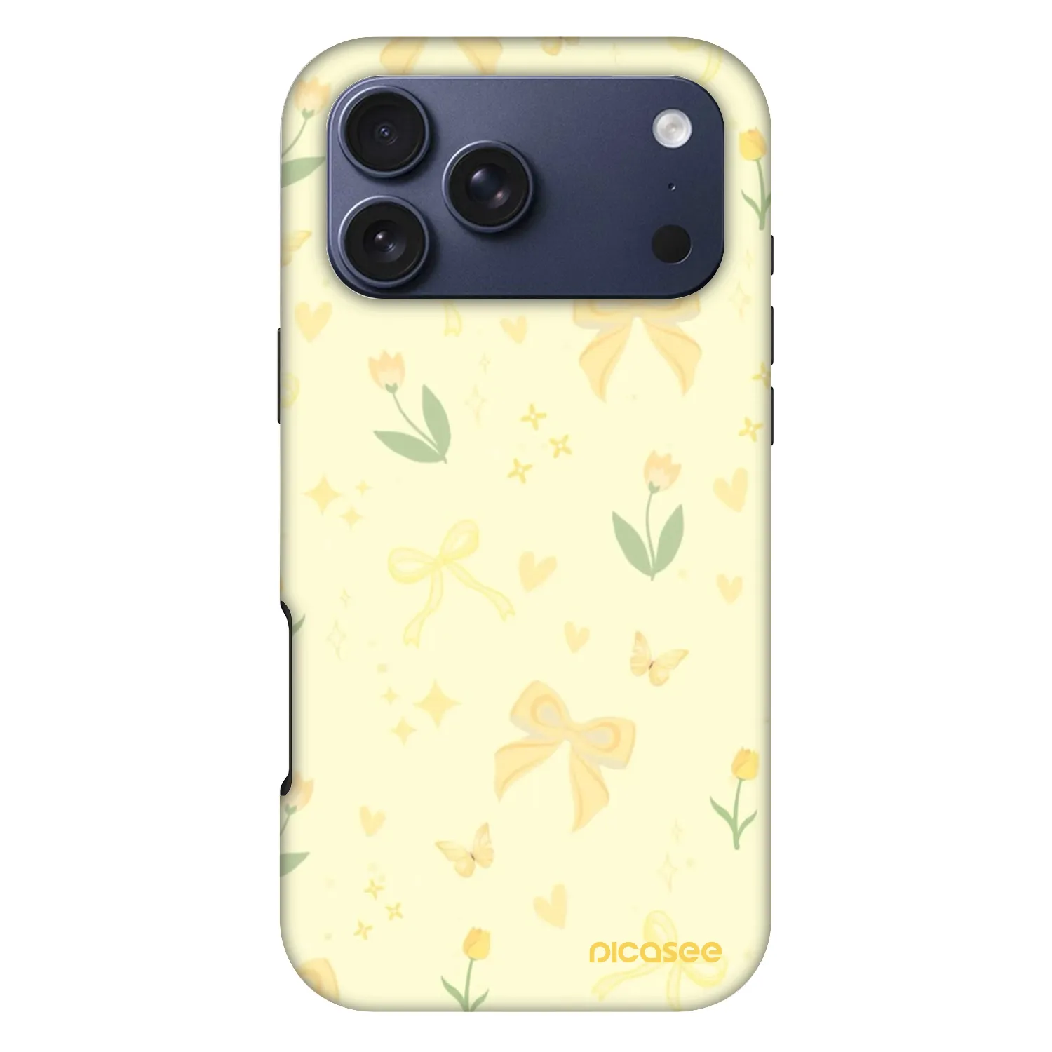 Picasee Fashion Case MagSafe pre Apple iPhone 18 Pro Max - Honey Blossom