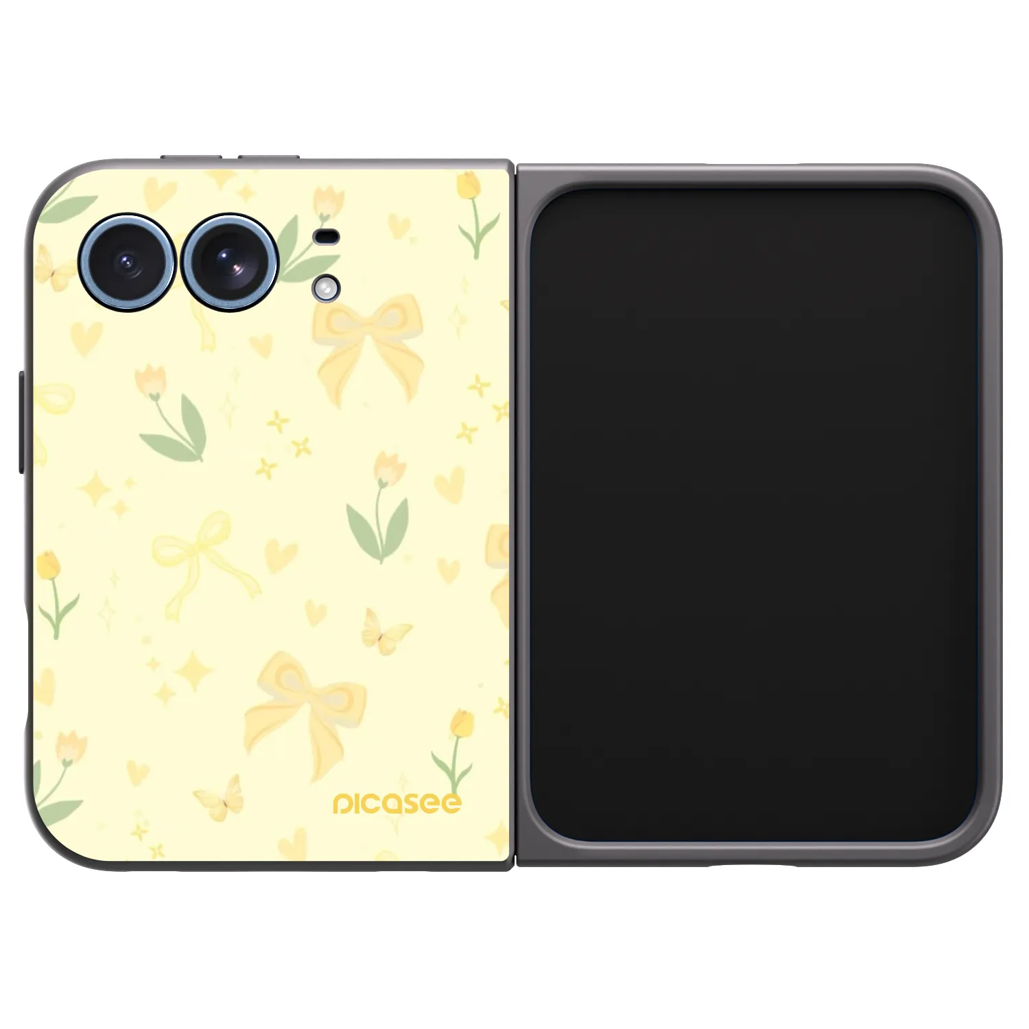 Picasee silikónový čierny obal pre Apple iPhone Ultra - Honey Blossom