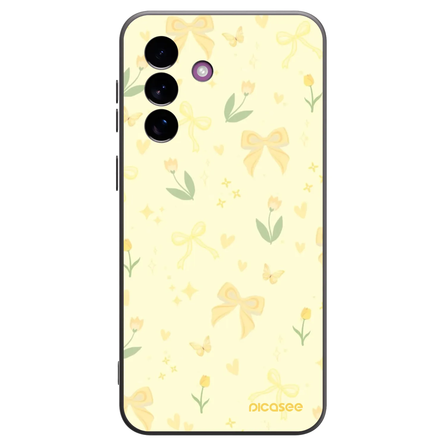 Picasee silikónový čierny obal pre Samsung Galaxy A37 - Honey Blossom