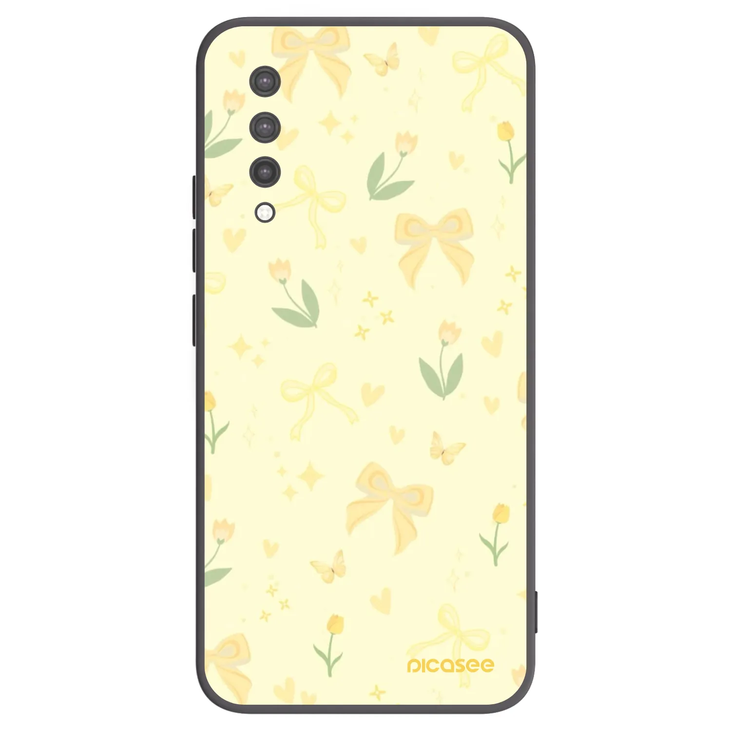 Picasee silikónový čierny obal pre Xiaomi Mi 9 Lite - Honey Blossom