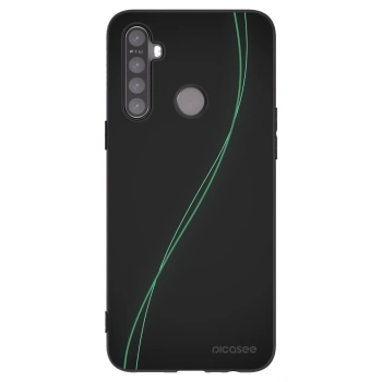Picasee silikónový čierny obal pre Realme 6i - Be Different