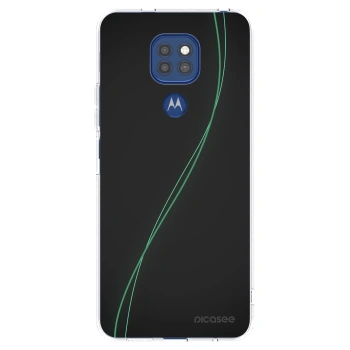 Picasee silikónový prehľadný obal pre Motorola Moto G9 Play - Be Different