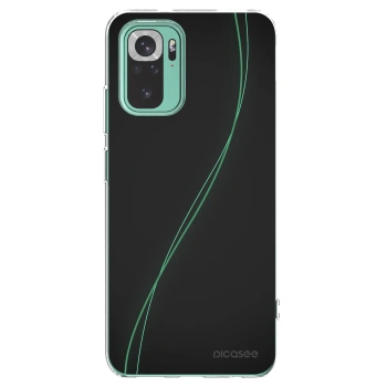 Picasee silikónový prehľadný obal pre Xiaomi Redmi Note 10 Pro - Be Different