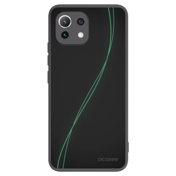 Picasee silikónový čierny obal pre Xiaomi Mi 11 Lite - Be Different