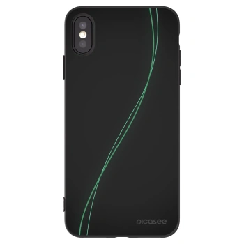 Picasee silikónový čierny obal pre Apple iPhone XS Max - Be Different