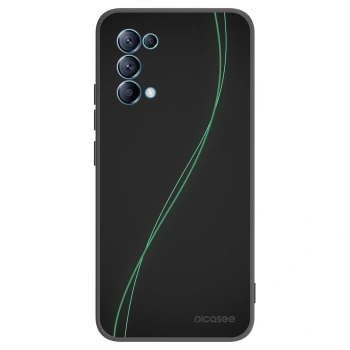 Picasee silikónový čierny obal pre OPPO Reno 5 5G - Be Different