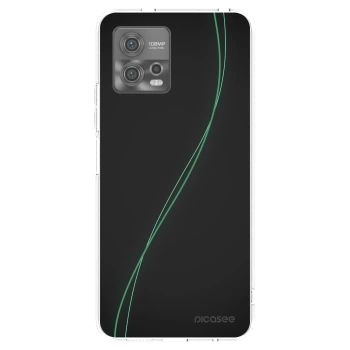 Picasee silikónový prehľadný obal pre Motorola Moto G72 - Be Different