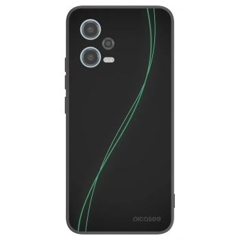 Picasee silikónový čierny obal pre Xiaomi Redmi Note 12 5G - Be Different