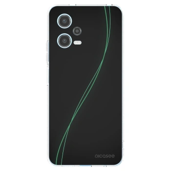 Picasee silikónový prehľadný obal pre Xiaomi Redmi Note 12 5G - Be Different