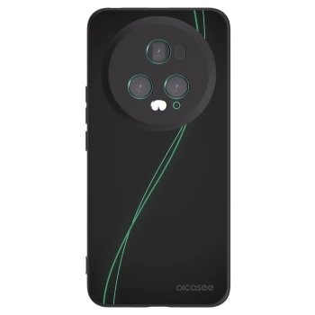 Picasee silikónový čierny obal pre Honor Magic5 Pro - Be Different