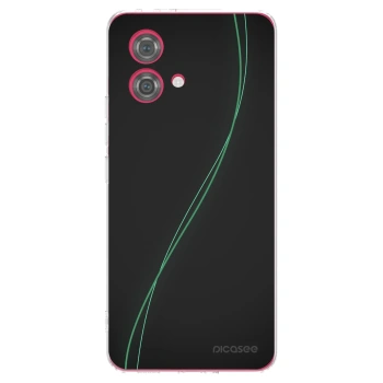 Picasee silikónový prehľadný obal pre Motorola Moto G84 5G - Be Different