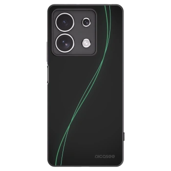 Picasee silikónový čierny obal pre Xiaomi Redmi Note 13 4G - Be Different