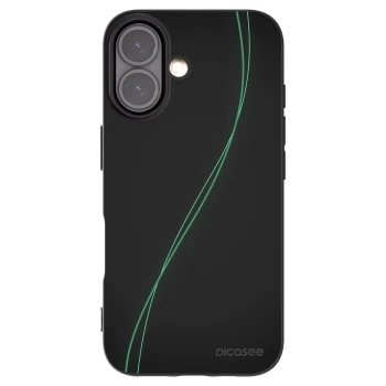 Picasee silikónový čierny obal pre Apple iPhone 16 - Be Different
