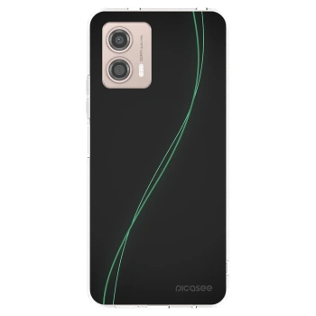 Picasee silikónový prehľadný obal pre Motorola Moto G53 5G - Be Different