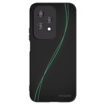 Picasee silikónový čierny obal pre Honor 200 Lite - Be Different
