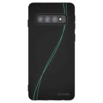 Picasee silikónový čierny obal pre Samsung Galaxy S10 G973 - Be Different
