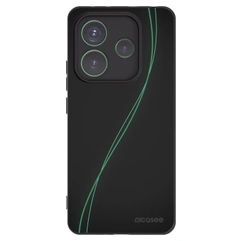 Picasee silikónový čierny obal pre Xiaomi Redmi Note 14 5G - Be Different