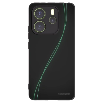 Picasee silikónový čierny obal pre Xiaomi Redmi Note 14 4G - Be Different