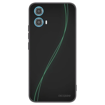 Picasee silikónový čierny obal pre Motorola Moto G34 5G - Be Different