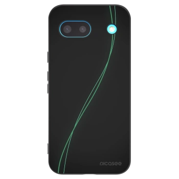 Picasee silikónový čierny obal pre Google Pixel 8a - Be Different