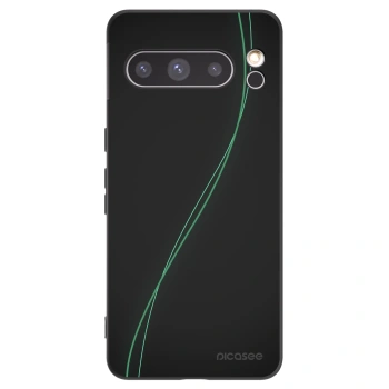 Picasee silikónový čierny obal pre Google Pixel 8 Pro - Be Different
