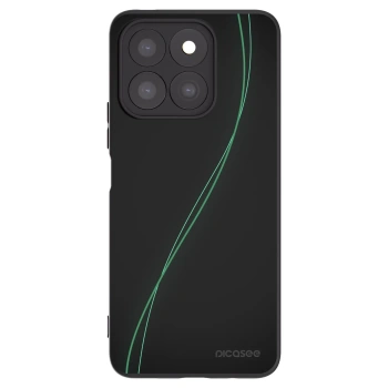 Picasee silikónový čierny obal pre Honor X8c - Be Different