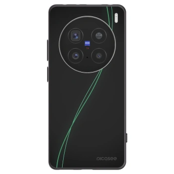 Picasee silikónový čierny obal pre Vivo X200 Pro - Be Different