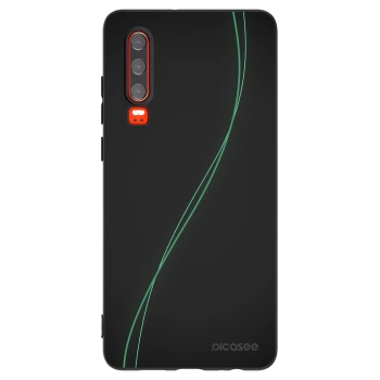 Picasee silikónový čierny obal pre Huawei P30 - Be Different