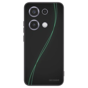 Picasee silikónový čierny obal pre Xiaomi Redmi Note 14S - Be Different