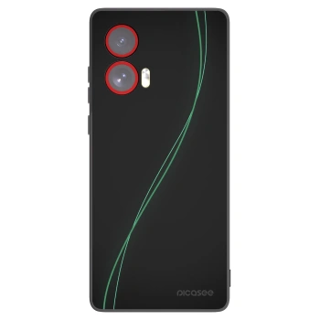 Picasee silikónový čierny obal pre Motorola Edge 50 Fusion - Be Different