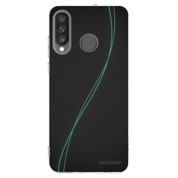 Picasee silikónový prehľadný obal pre Huawei P30 Lite - Be Different