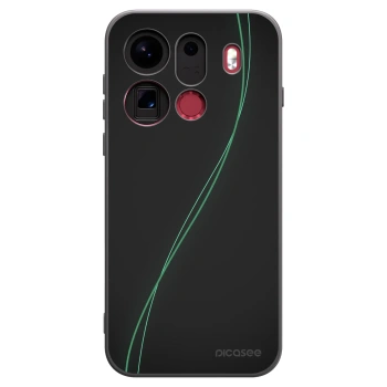 Picasee silikónový čierny obal pre OPPO Find X9 Pro - Be Different
