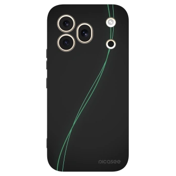 Picasee silikónový čierny obal pre Honor 600 Pro - Be Different